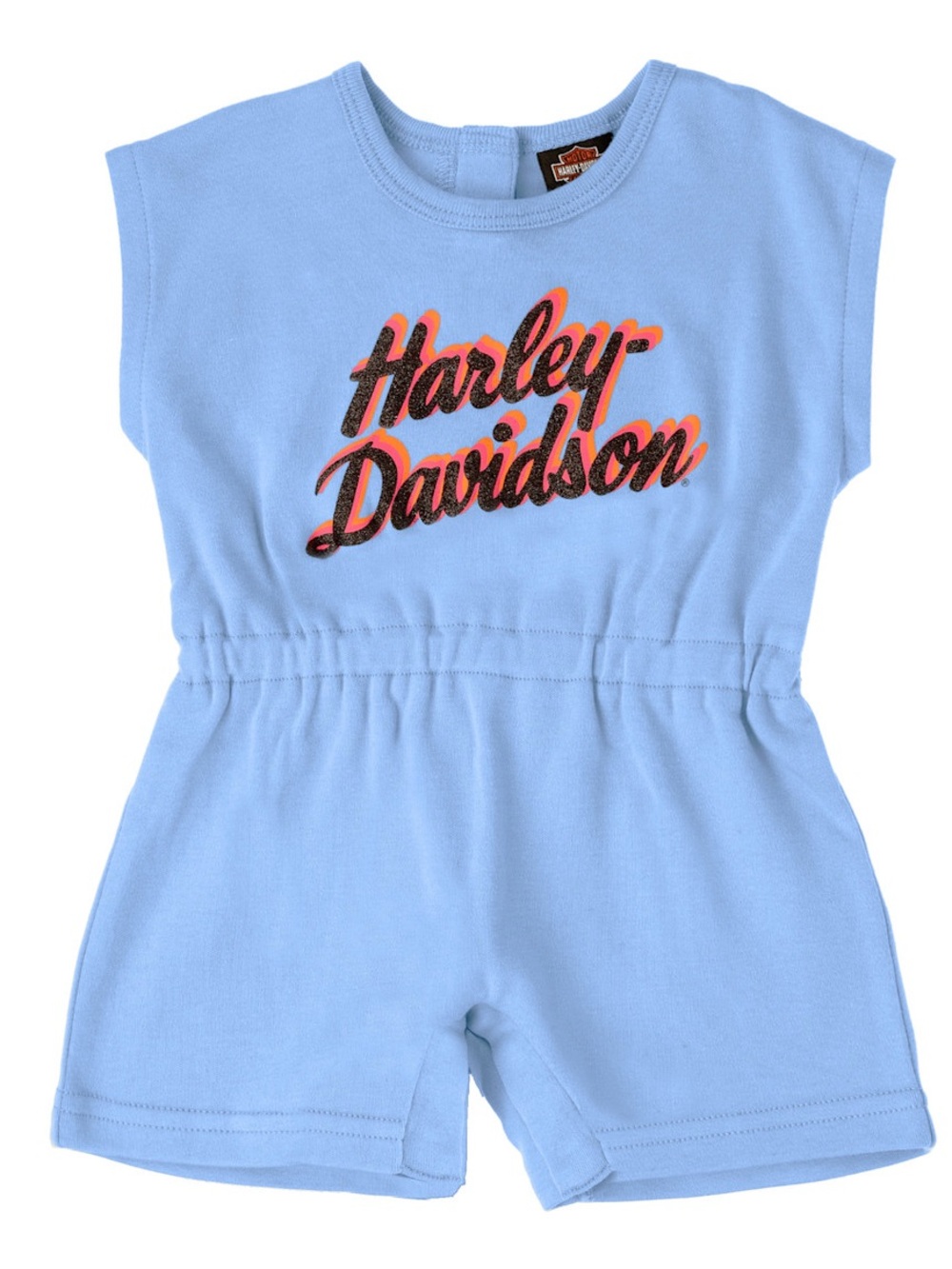 Girls Harley Davidson Romper